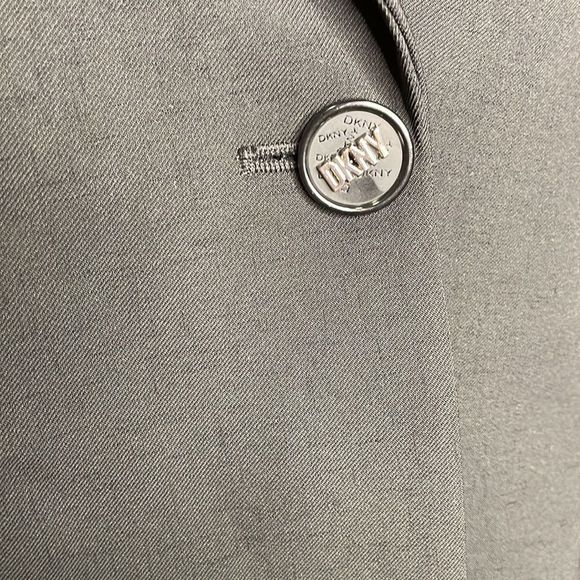 Dkny Petite Plaid Cuffed-Sleeve Blazer-4P - Picture 6 of 6